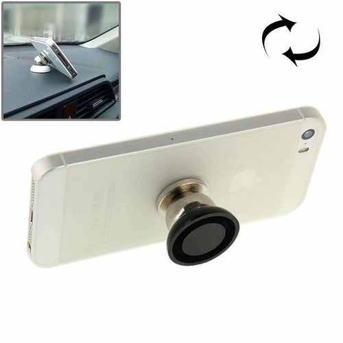 Magnetic Car Phone Holder Mount – 360° Dash Mount for iPhone & GPS